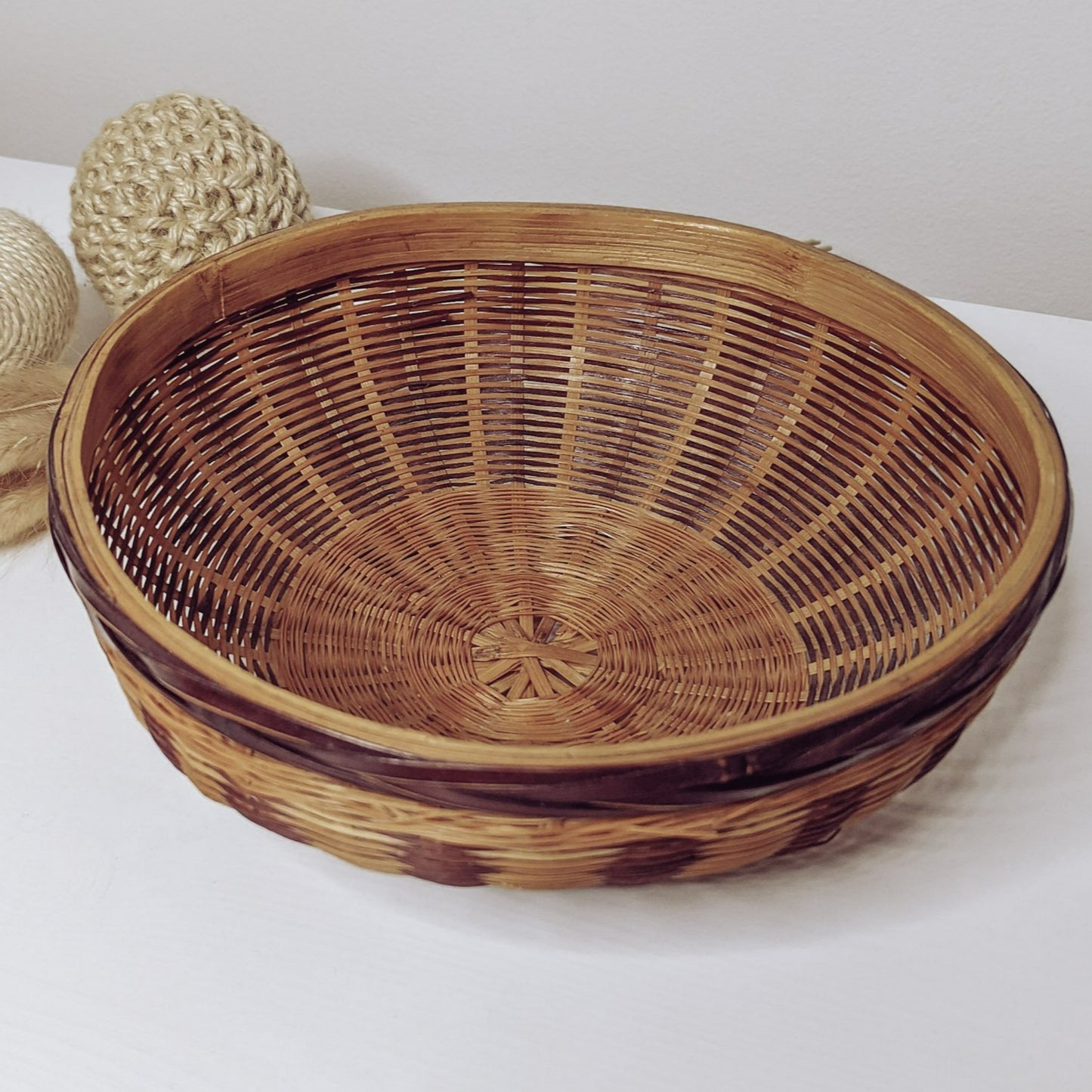 Wicker Woven Basket